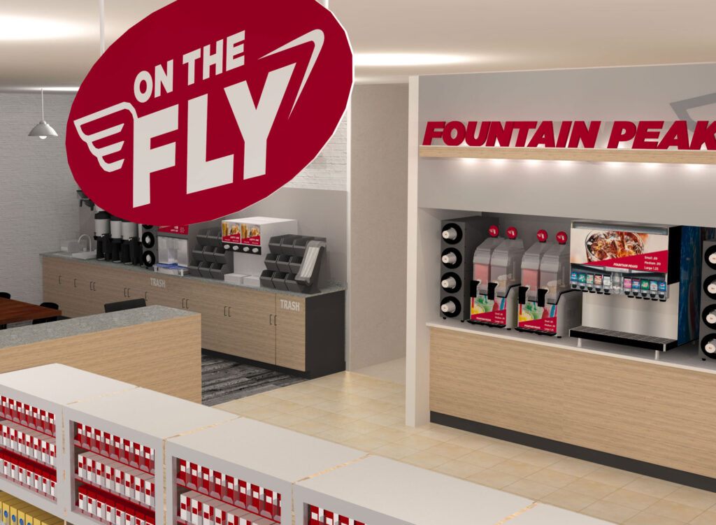 On The Fly fountain soda